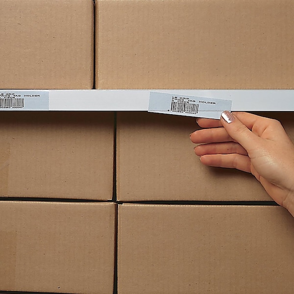 3/4 x 36 Label Holder, Clear Strip, 6PK